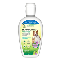 Sampon antiparazitar repelent cu aroma fresh pentru caini si pisici, 250 ml, Francodex