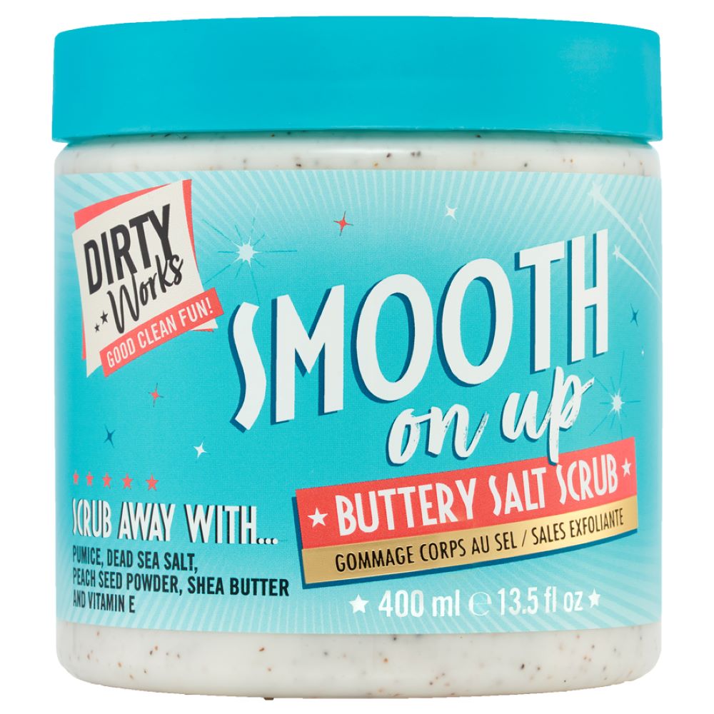 Unt exfoliant cu sare pentru corp Smooth On Up, 400 ml, Dirty Works