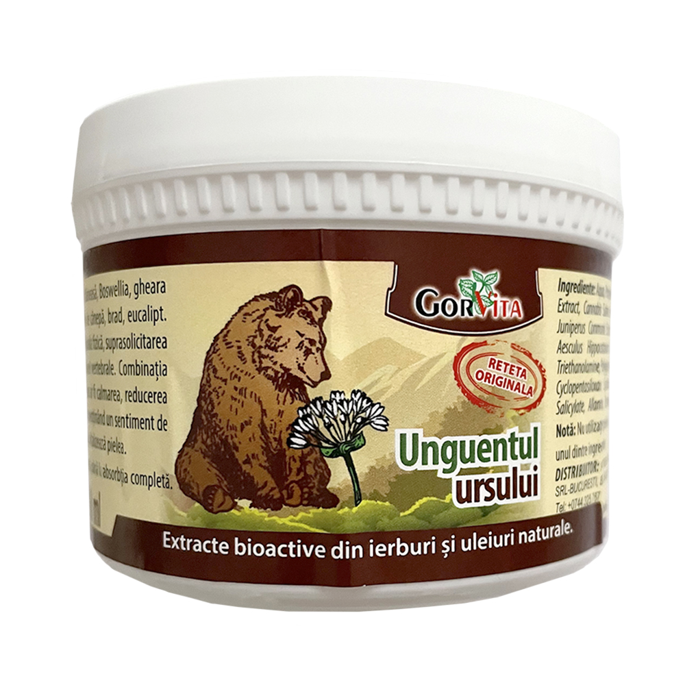 Unguent puterea ursului, 200 ml, GorVita