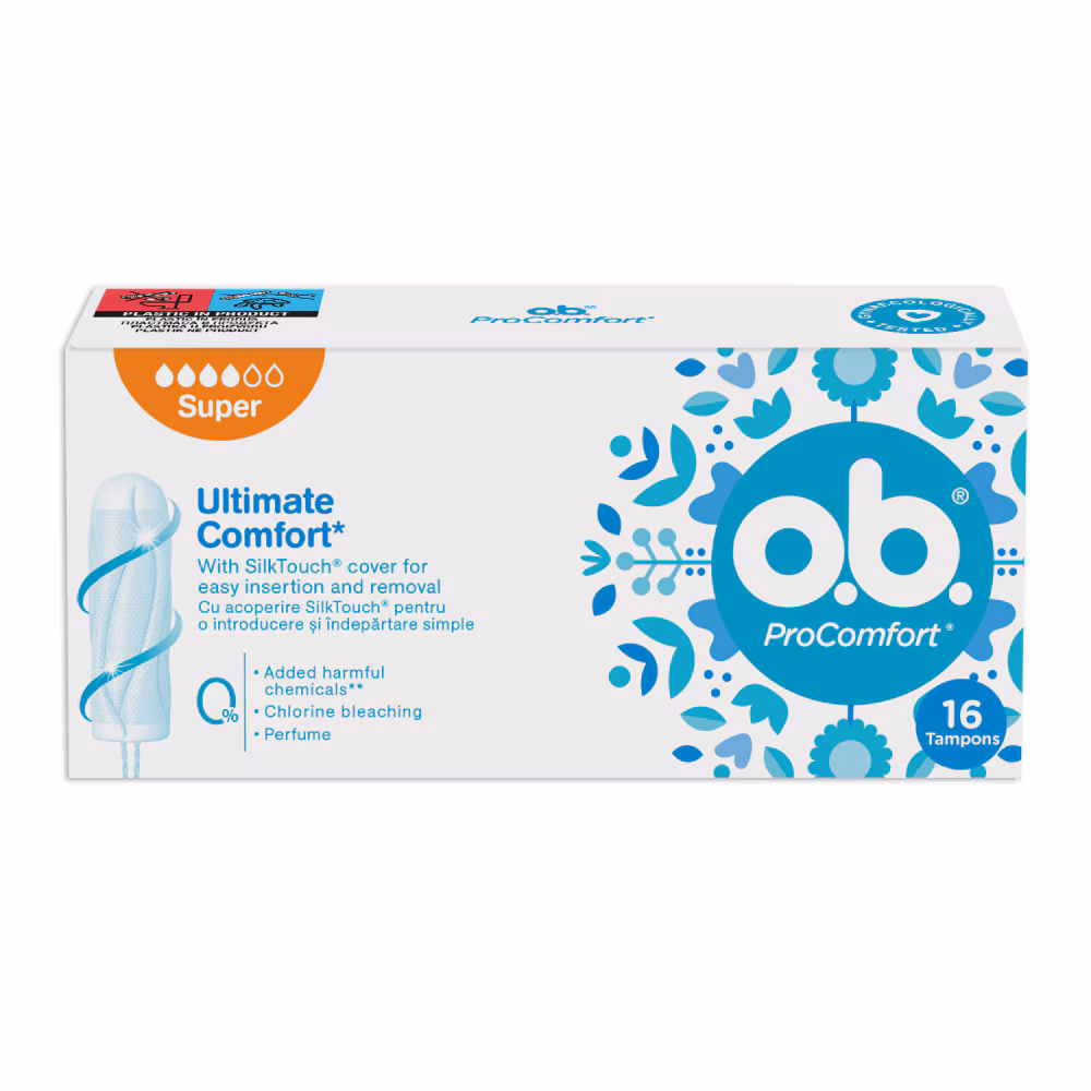 Tampoane ProComfort Super, 16 bucati, OB