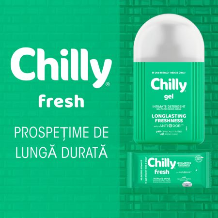 Servetele pentru igiena intima, Fresh, 12 bucati, Chilly 694652