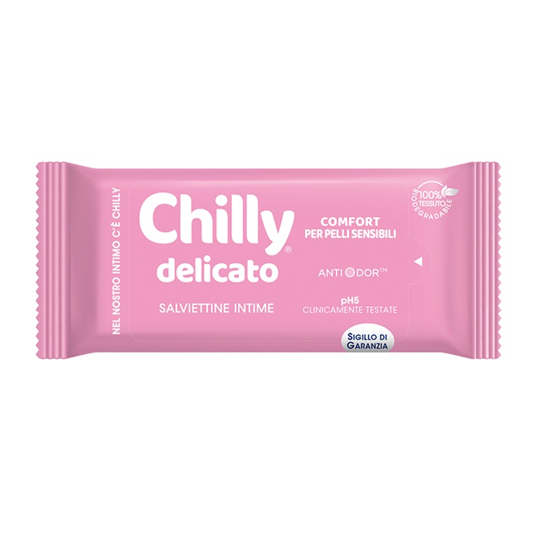 Servetele pentru igiena intima, Delicate, 12 bucati, Chilly