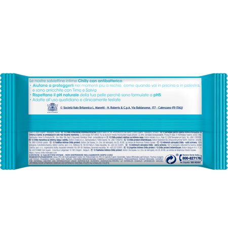 Servetele pentru igiena intima, Protect, 12 bucati, Chilly 694643