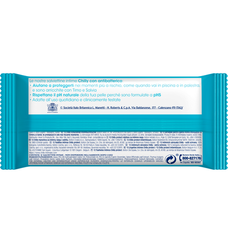 Servetele pentru igiena intima, Protect, 12 bucati, Chilly 694643