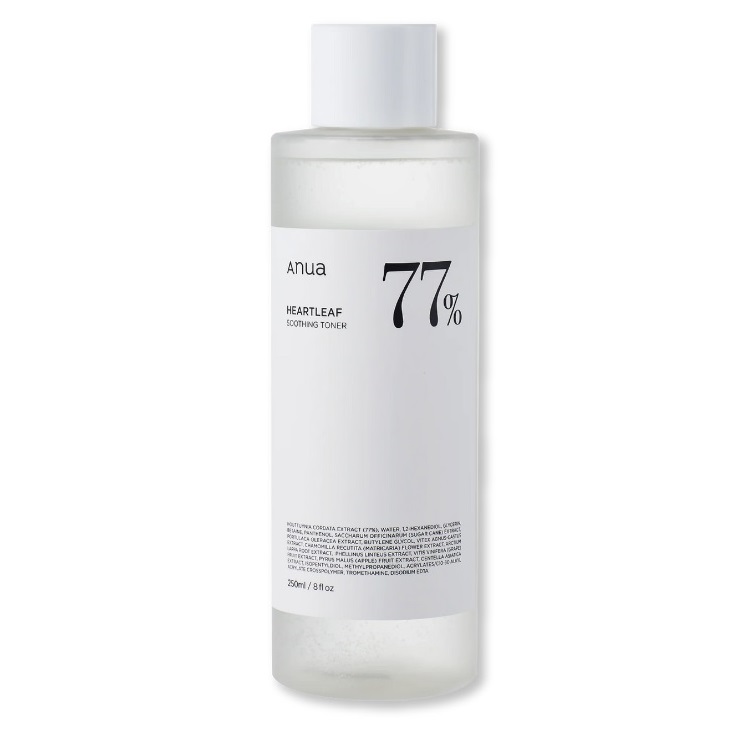 Toner de fata calmant Heartleaf, 250 ml, Anua