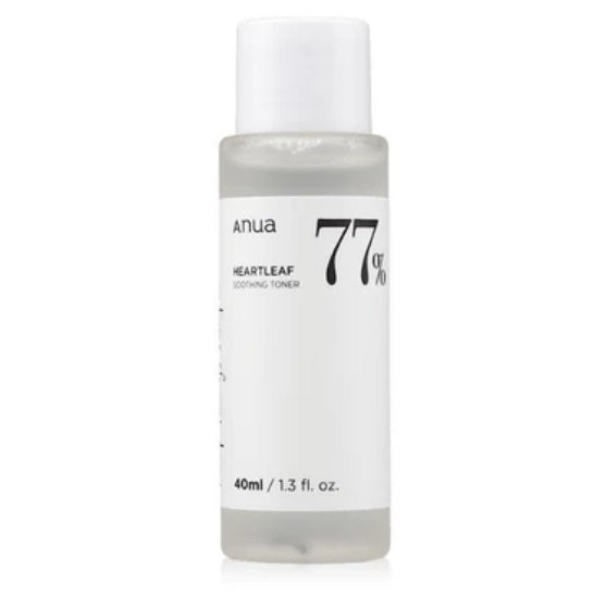 Toner de fata calmant Heartleaf, 40 ml, Anua