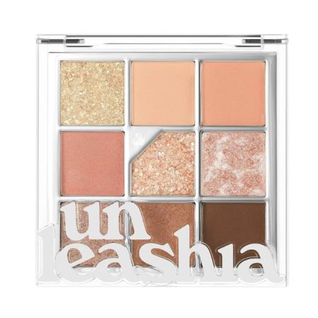 Paleta de farduri pentru ochi Nuanta N3 All of Coralpink Glitterpedia, 6.2 g, Unleashia