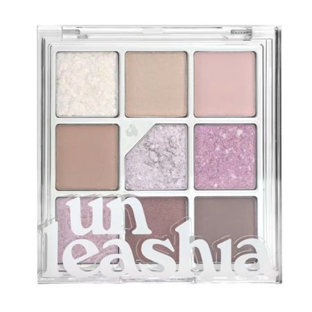 Paleta de farduri pentru ochi Nuanta N4 All of Lavender Fog Glitterpedia, 6.2 g, Unleashia