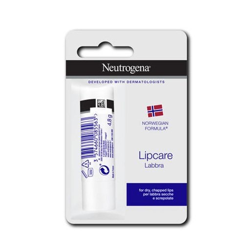 Balsam pentru buze uscate si crapate Lipcare, 4.8 g, Neutrogena