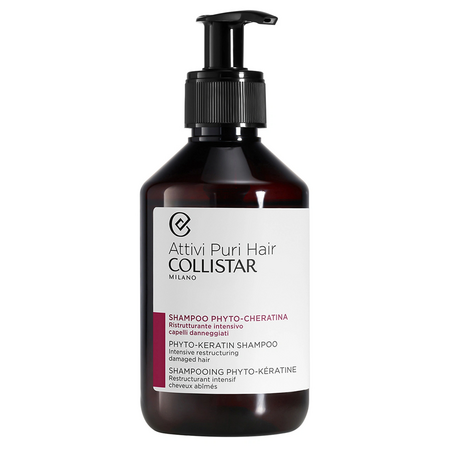 Sampon intensiv restructurant pentru par Phyto-Keratin, 250 ml, Collistar
