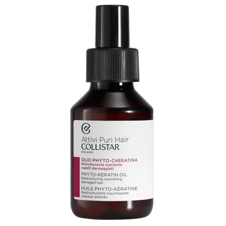 Ulei hranitor si restructurant pentru par Phyto-Keratin, 100 ml, Collistar