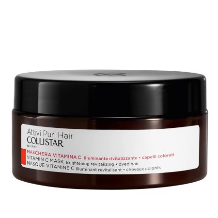 Masca revitalizanta si iluminatoare pentru par cu vitamina C, 200 ml, Collistar