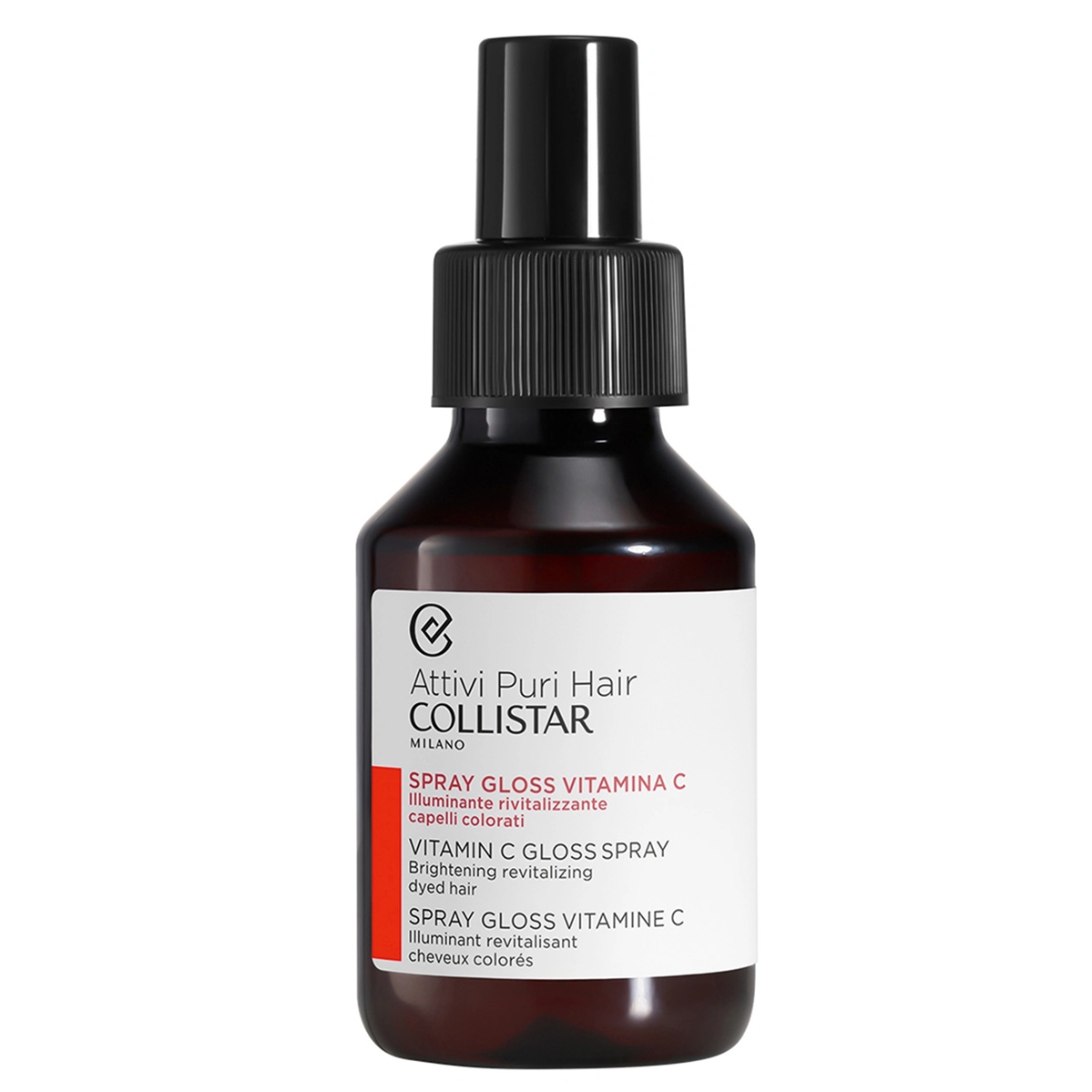 Spray iluminator si revitalizant pentru par cu vitamina C, 100 ml, Collistar