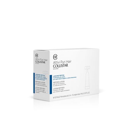 Fiole cu peptide impotriva caderii parului, 15 bucati x 5 ml, Collistar 665355