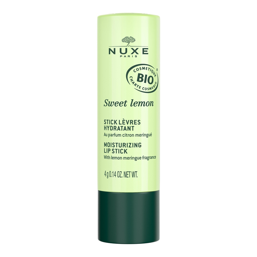 Balsam de buze stick BIO Sweet Lemon, 4 g, Nuxe