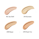 Fond de ten de tip cushion cu SPF 30 PA++ Nuanta 23W Bisque Healthy Green, 15 g, Unleashia 589745