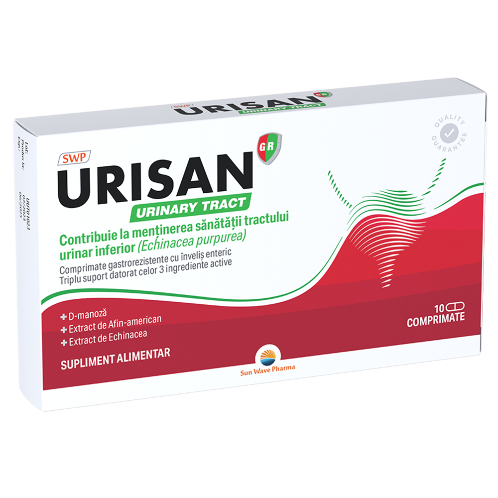 Urisan GR Urinary Tract, 10 comprimate, Sun Wave Pharma