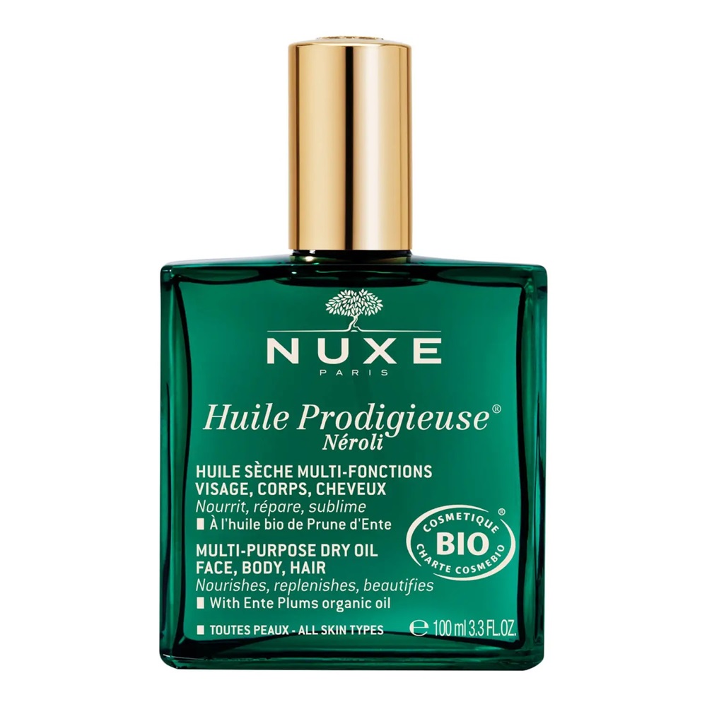 Ulei uscat multifunctional organic Huile Prodigieuse Neroli, 100 ml, Nuxe