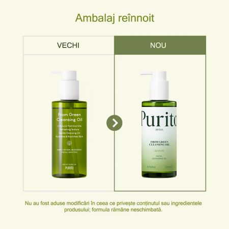 Ulei de curatare vegan From Green, 200 ml, Purito 684593