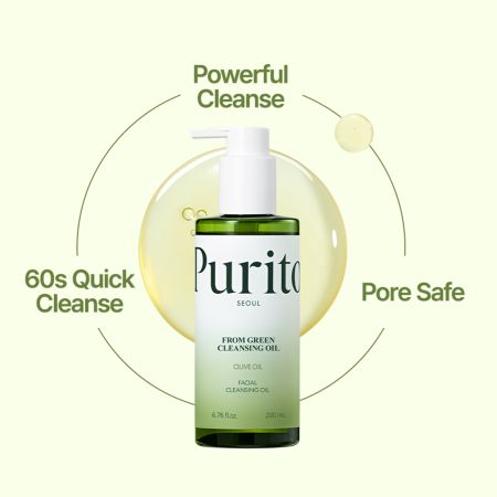 Ulei de curatare vegan From Green, 200 ml, Purito 684595