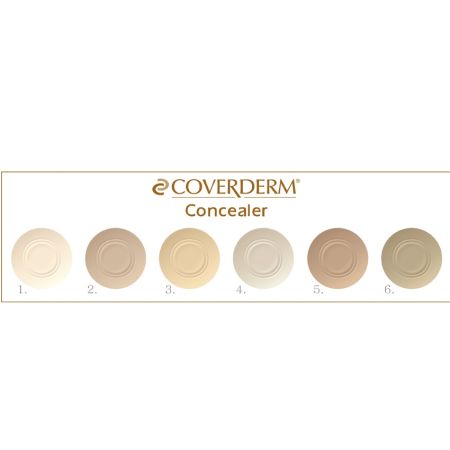 Corector pentru ochi SPF30 Nr. 2, 6 g, Coverderm 590068