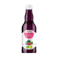 Suc bio de afine si zmeura, 200 ml, MerryBerry