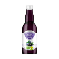 Suc bio de afine si coacaze, 200 ml, MerryBerry