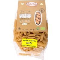 Paste eco penne din orez brun bio, 250 g, Dalla Costa