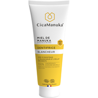 Pasta de dinti pentru albire cu miere de manuka IAA15+, ecologica, 75 ml, CicaManuka