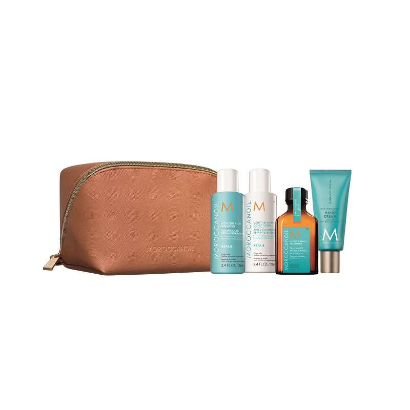 Kit de calatorie pentru repararea parului, Moroccanoil