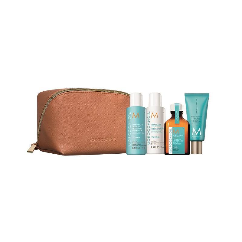 Kit de calatorie pentru volumul parului, Moroccanoil