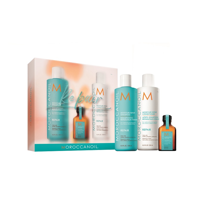 Set pentru repararea parului Repair Spring, Moroccanoil