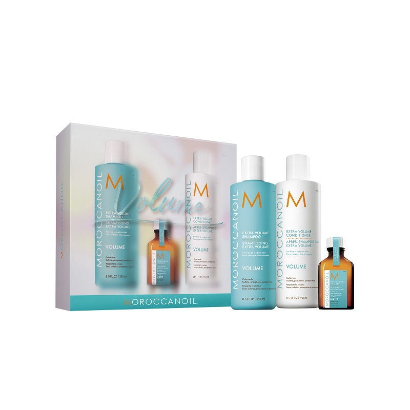 Set pentru volumul parului Volume Spring, Moroccanoil