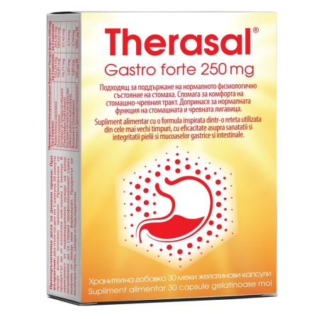 Therasal Gastro Forte, 250 mg, 30 capsule, Vedra