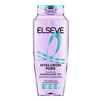 Sampon purificator pentru scalp si radacini grase si lungimi deshidratate Hyaluron Pure, 250 ml, Elseve