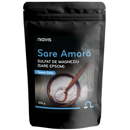 Sare amara Epsom, 500 g, Niavis