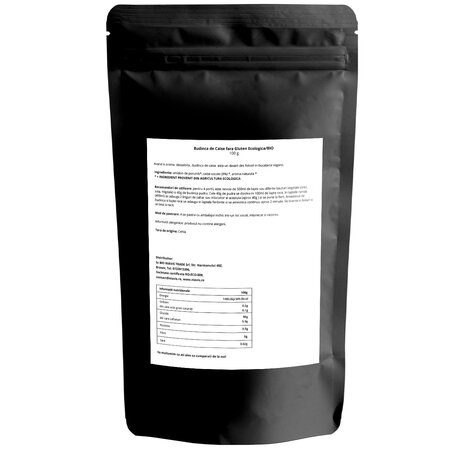 Budinca de caise Bio fara gluten, 100 g, Niavis 601445