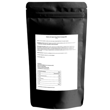Budinca de Capsuni Bio fara gluten, 100 g, Niavis 601446