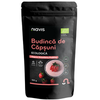 Budinca de capsuni, 100 g, Niavis