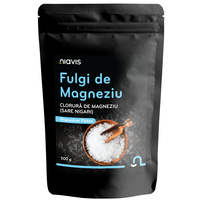 Fulgi de magneziu pentru baie, 500 g, Niavis