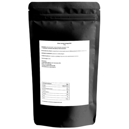 Zahar vanilat Bio, 100 g, Niavis 601710