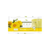 Hartie igienica umeda cu extract de galbenele, 42 bucati, Doctor Wipe's