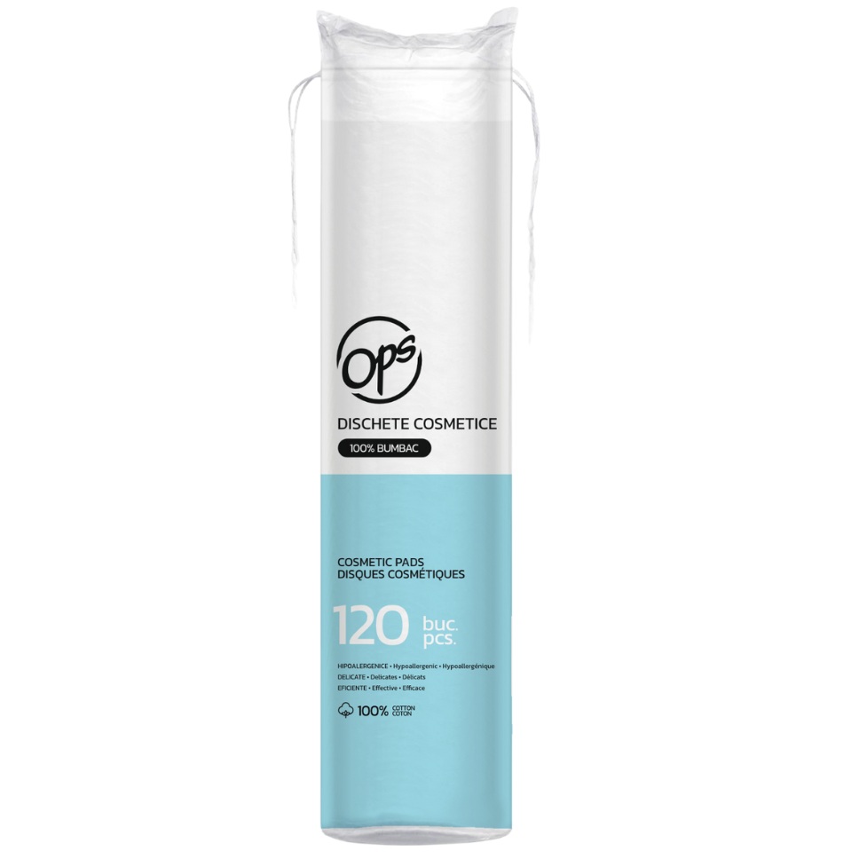 Dischete cosmetice, 120 bucati, Ops