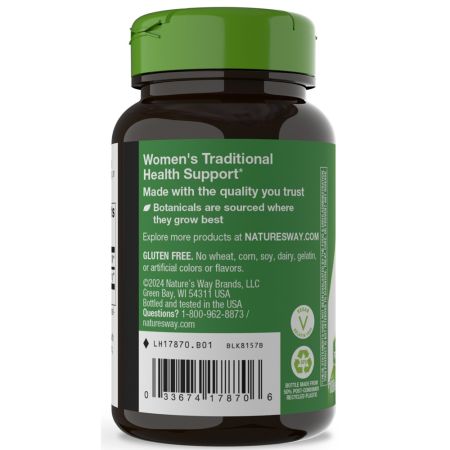 Wild Yam Root Natures Way, 100 capsule, Secom 650510