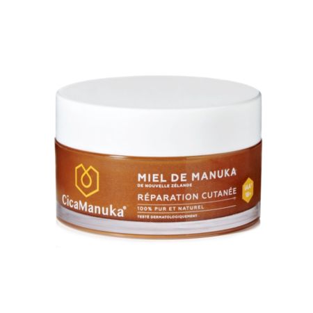 Masca reparatoare pentru piele cu 100% miere de Manuka IAA18+, ecologica, 150 ml, CicaManuka 656096