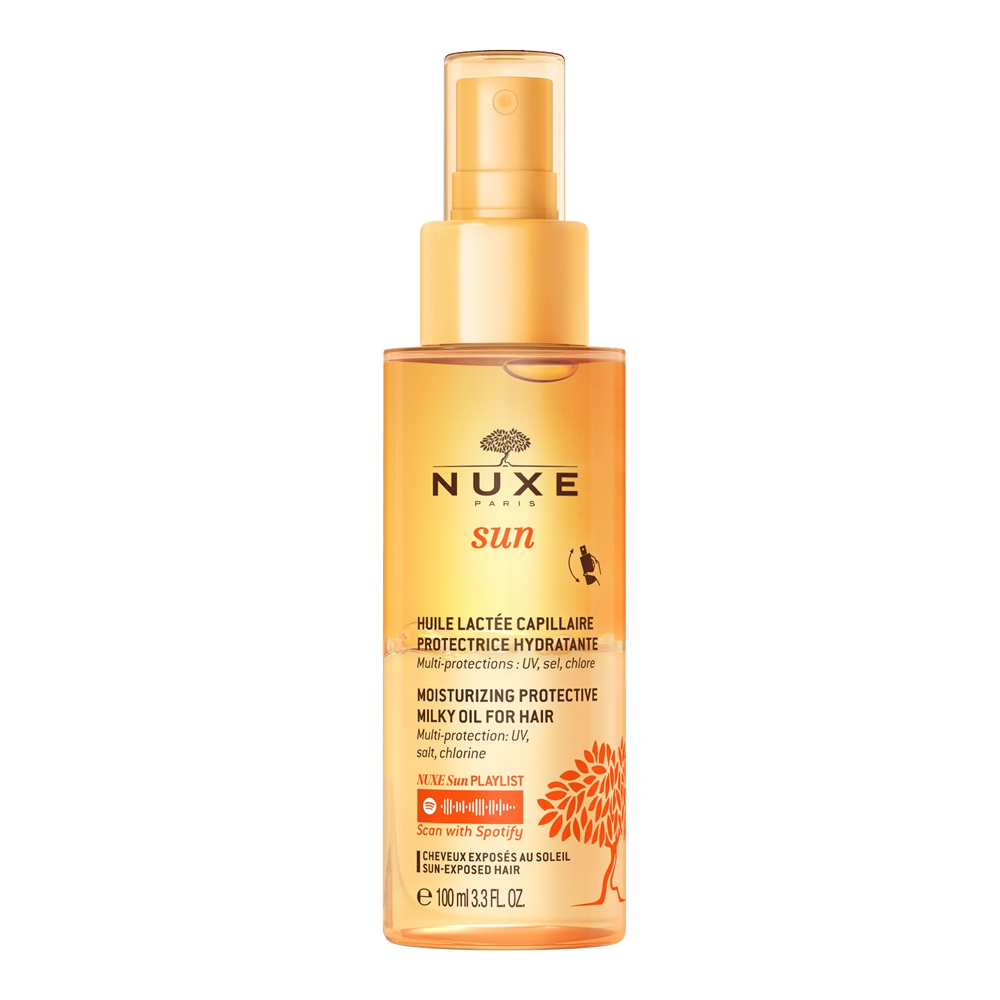 Ulei protector la expunere solara pentru par Sun, 100 ml, Nuxe