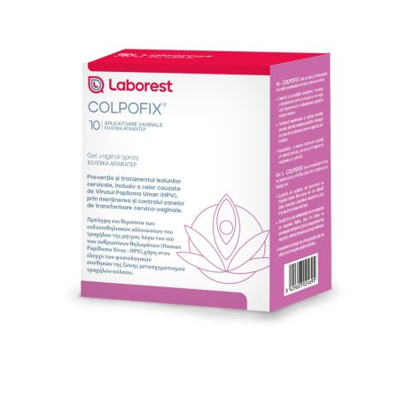 Gel vaginal spray Colpofix, 20 ml + 10 aplicatoare, Laborest Italia