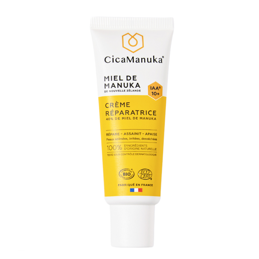Crema reparatoare 40% miere de manuka IAA10+, ecologica, 40 ml, CicaManuka