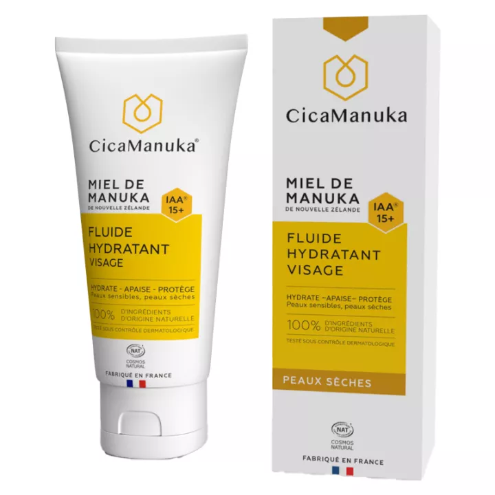 Lapte de fata hidratant cu miere de manuka iaa15+, ecologica, 50 ml, CicaManuka