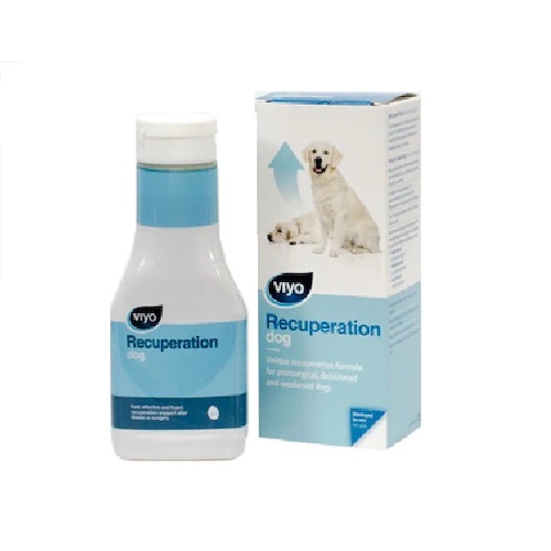 Bautura nutritiva pentru caini, dedicata perioadei de convalescenta, cu un continut scazut de calorii Viyo Recuperation dog, 150 ml, Viyo